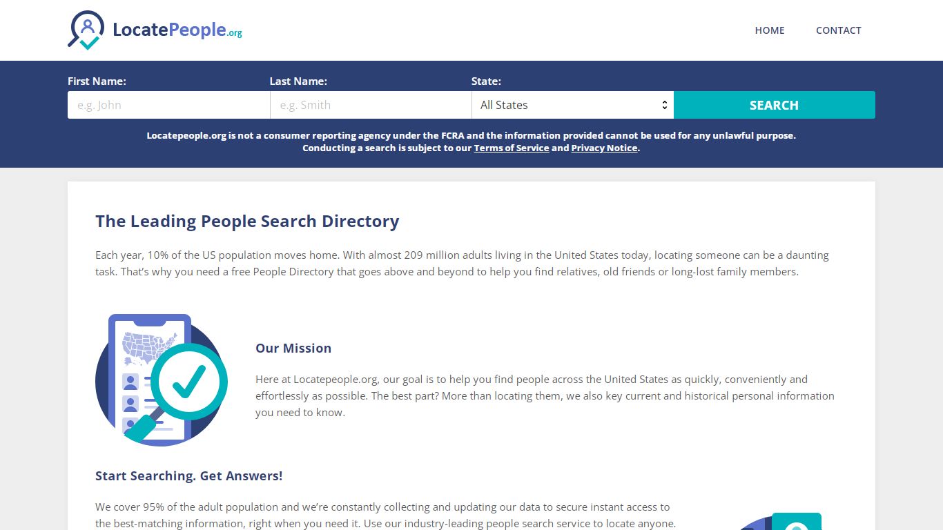 People Search Directory: Find People Online - LocatePeople